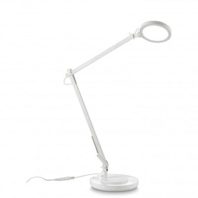  Lampa LED de birou / lampa masa moderna cu brat articulat FUTURA TL BIANCO