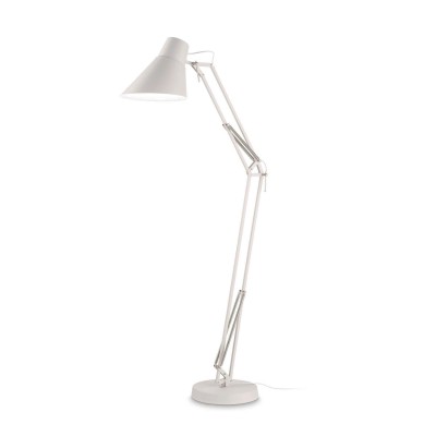 Lampa de podea cu brat articulat SALLY PT1 TOTAL WHITE