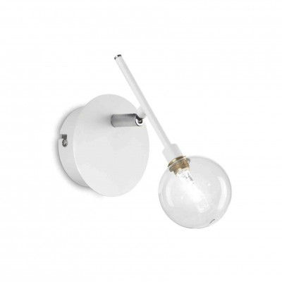 Aplica de perete design modern MARACAS AP1 BIANCO