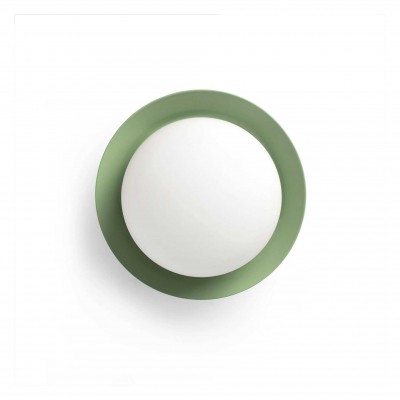 Mini Aplica LED de perete / tavan design modern IP44 MAY Green