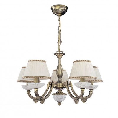 Candelabru din alama 5 brate design italian 5400