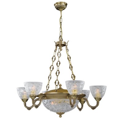 Candelabru din alama 6 brate design italian 9L 6252