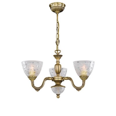 Candelabru din alama 3 brate design italian 6252