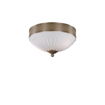 Plafoniera clasica design italian din alama, sticla 9250