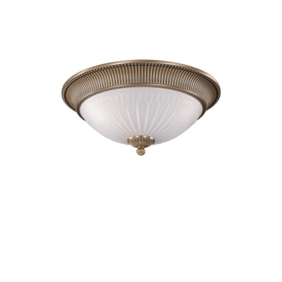 Plafoniera clasica design italian din alama, sticla 9250