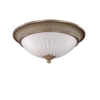 Plafoniera clasica design italian din alama, sticla 9250