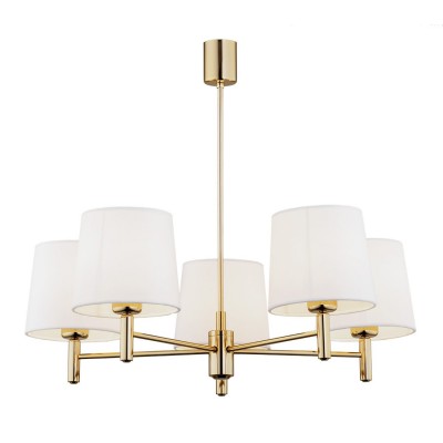 Candelabru modern design elegant PONTE 5L crem