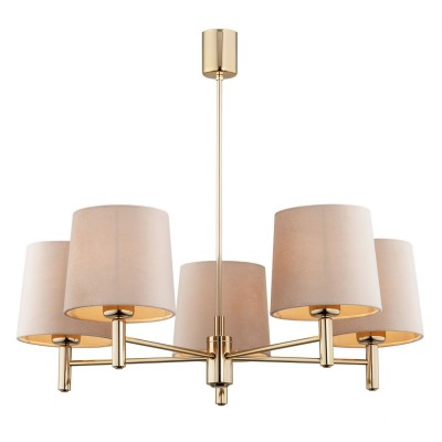 Candelabru modern design elegant PONTE 5L bej