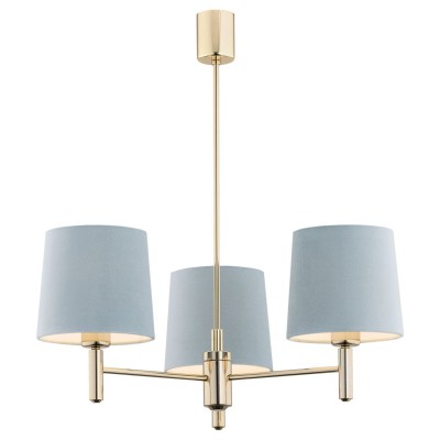 Candelabru modern design elegant PONTE 3L albastru