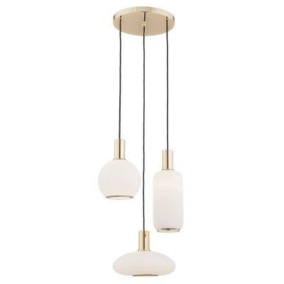 Lustra cu 3 Pendule design modern SAGUNTO