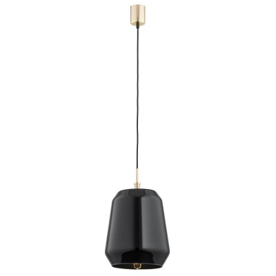 Lustra / Pendul modern design scandinav IRUN Ø25cm negru