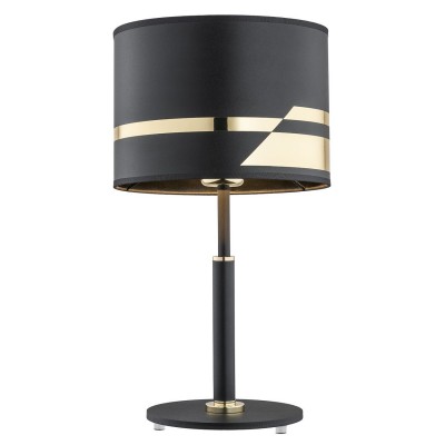 Veioza / Lampa de masa moderna design elegant METIS negru/alama