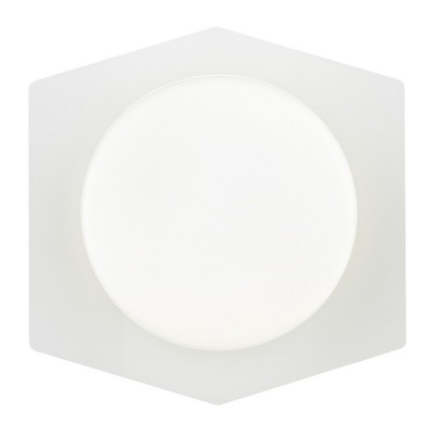 Aplica LED de perete/tavan design modern CELIA alba 