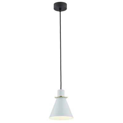 Pendul modern design retro Beverly albastru/auriu