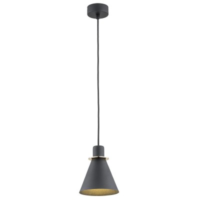 Pendul modern design retro Beverly negru/auriu