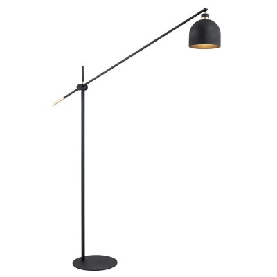 Lampadar / Lampa de podea reglabila design modern DETROIT negru