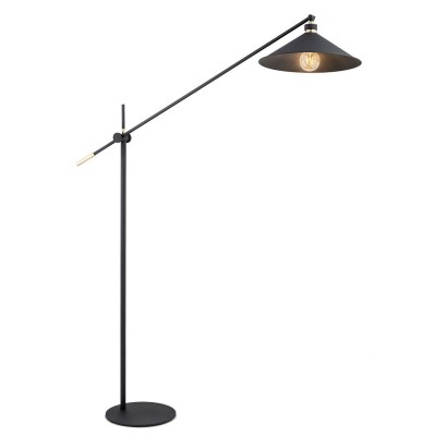 Lampadar de podea reglabil stil industial NASHVILLE negru