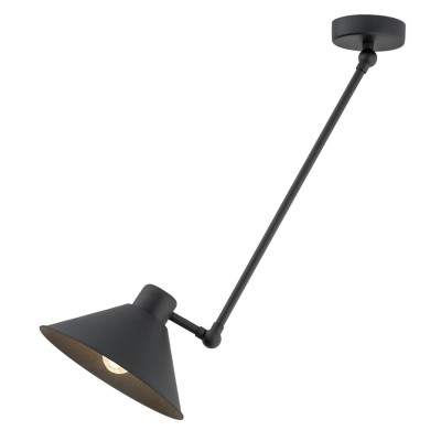 Lampa de tavan reglabila design retro ALTEA negru