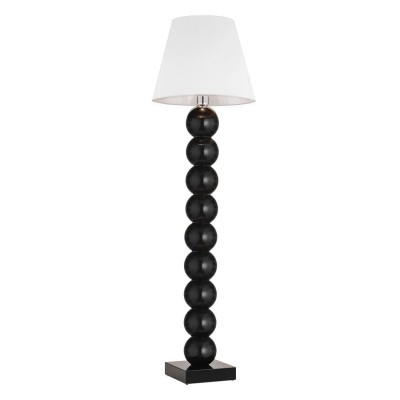 Lampadar de podea modern design elegant FUDZI negru/alb