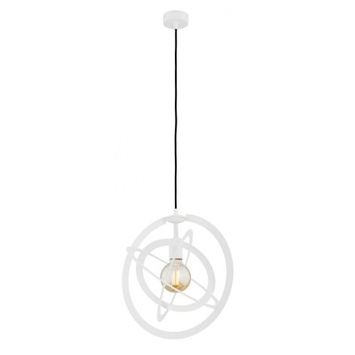 Lustra/Pendul design geometric KOPERNIK alb