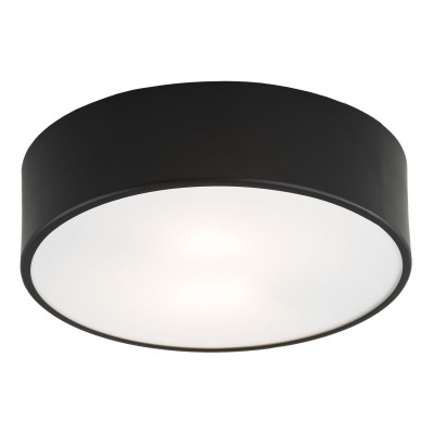 Plafoniera moderna design circular DARLING 25cm negru