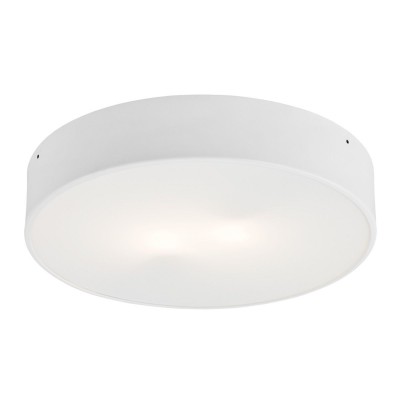 Plafoniera moderna design circular DARLING 25cm alba