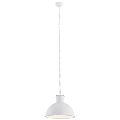 Lustra/Pendul modern stil industial EUFRAT alb