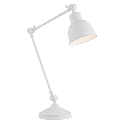 Veioza / Lampa reglabila stil industial EUFRAT alba