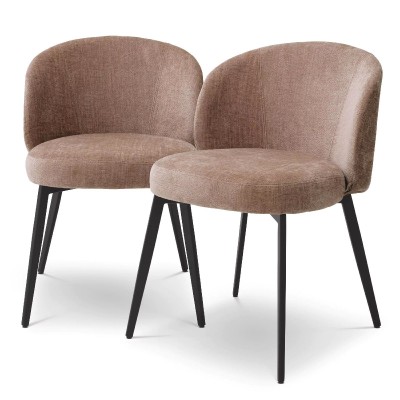 Set de 2 scaune design LUX Lloyd, Sisley pink
