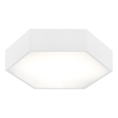 Plafoniera LED moderna design hexagonal ARIZONA 22,5W alba