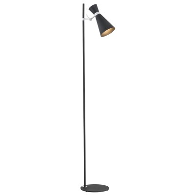 Lampadar reglabil stil industrial LUKKA negru