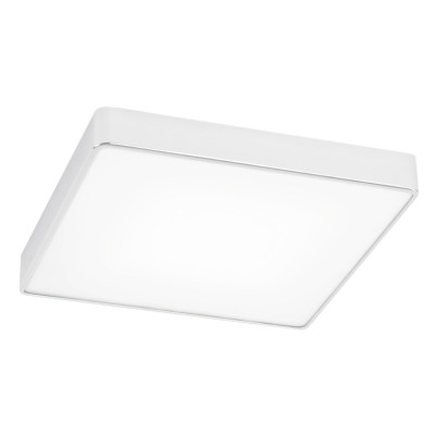 Plafoniera LED patrata design slim ONTARIO 25cm alba