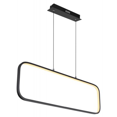 Lustra / Pendul LED design modern SILLA negru