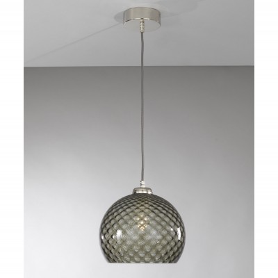 Lustra, Pendul modern design italian 10010 fumuriu