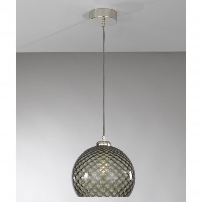 Lustra, Pendul modern design italian 10011 fumuriu