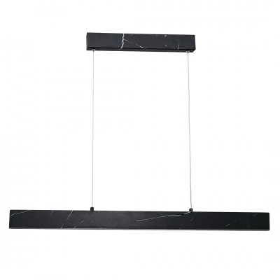 Lustra LED suspendata design modern PIERCE negru