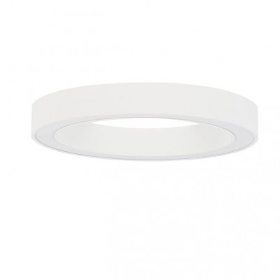 Lustra LED aplicata design modern OPAL 50W alba