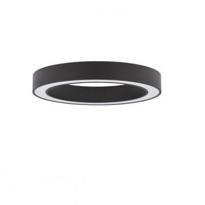 Lustra LED aplicata design modern OPAL 50W negru