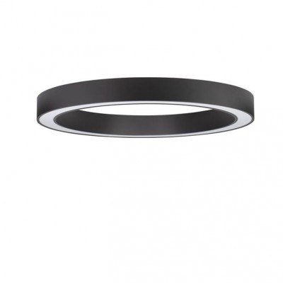 Lustra LED aplicata design modern OPAL 60W negru