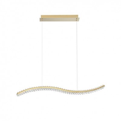 Lustra LED suspendata cristal design elegant AURELIA 40W 