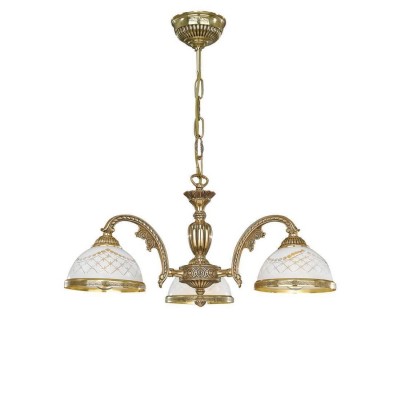 Candelabru din alama cu 3 brate design italian 7102