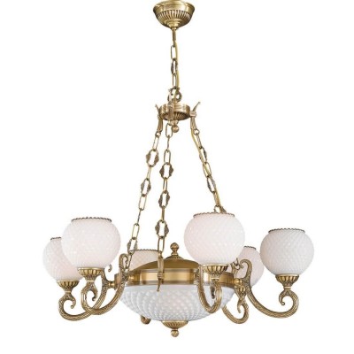 Candelabru din alama 6+2L design italian 8450