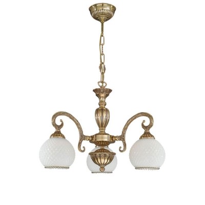 Candelabru din alama cu 3 brate design italian 8500