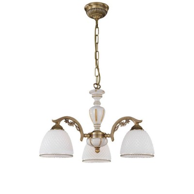 Candelabru din alama cu 3 brate design italian 8606