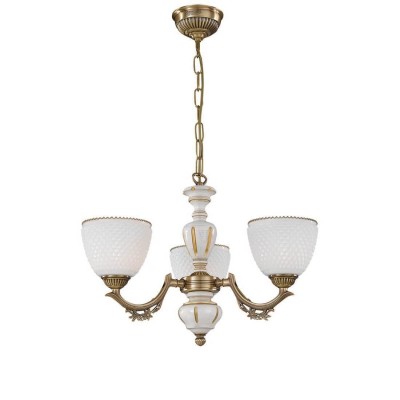 Candelabru din alama cu 3 brate design italian 8656