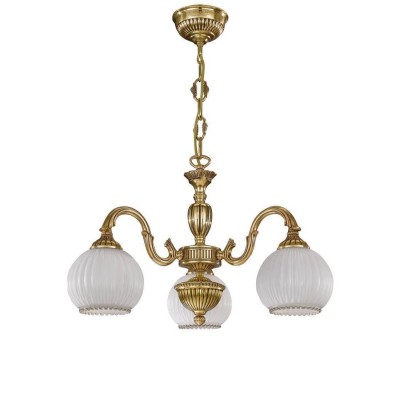 Candelabru din alama cu 3 brate design italian 9300