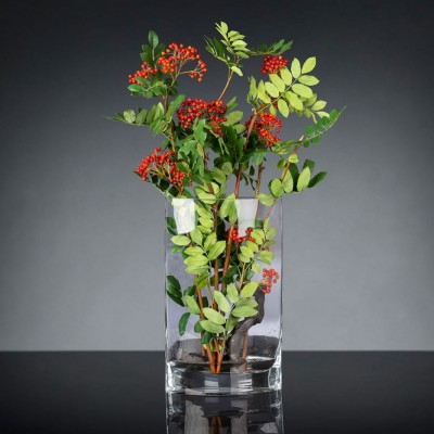 Aranjament floral mediu design LUX TEAR BERRIES