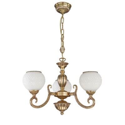 Candelabru din alama cu 3 brate design italian 8550