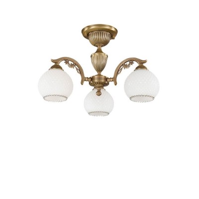 Lustra aplicata clasica din alama design italian 8600