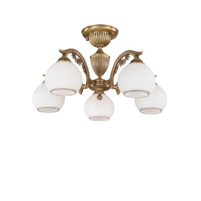 Lustra aplicata clasica din alama design italian 8600